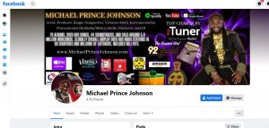 Music Artist Michael Prince Johnson